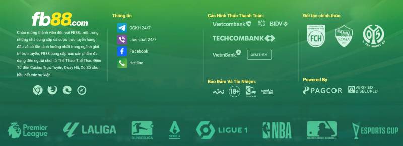 Những yếu tố cho thấy FB88 là nhà cái uy tín, không gian lận