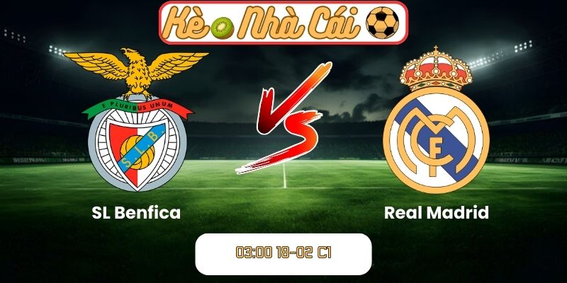 Soi kèo trận đấu SL Benfica vs Real Madrid (03:00 18-02, C1) 1 Soi kèo trận đấu SL Benfica vs Real Madrid (03:00 18-02, C1)